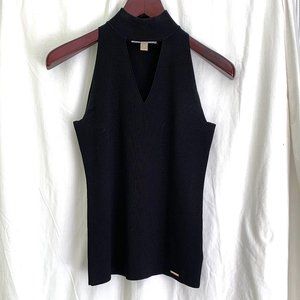 MICHAEL KORS Turtleneck Sleeveless Top
